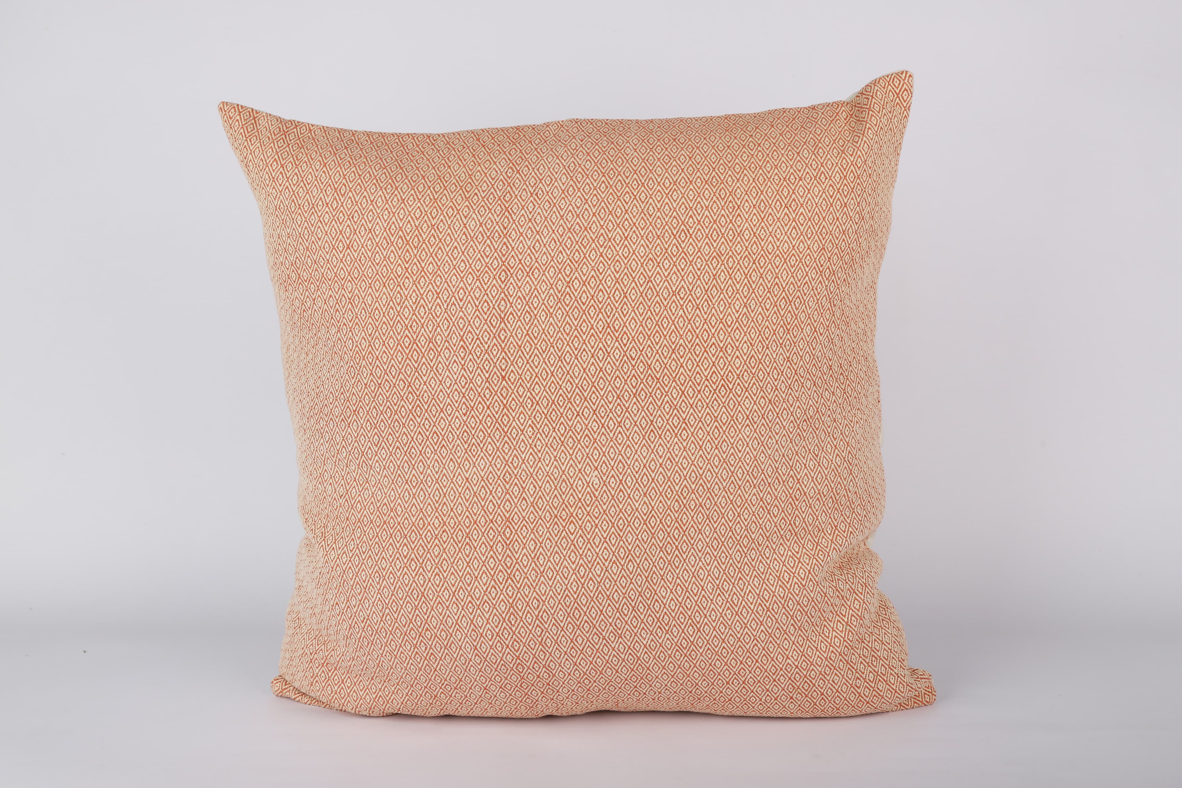 Jute Diamond pattern cushion