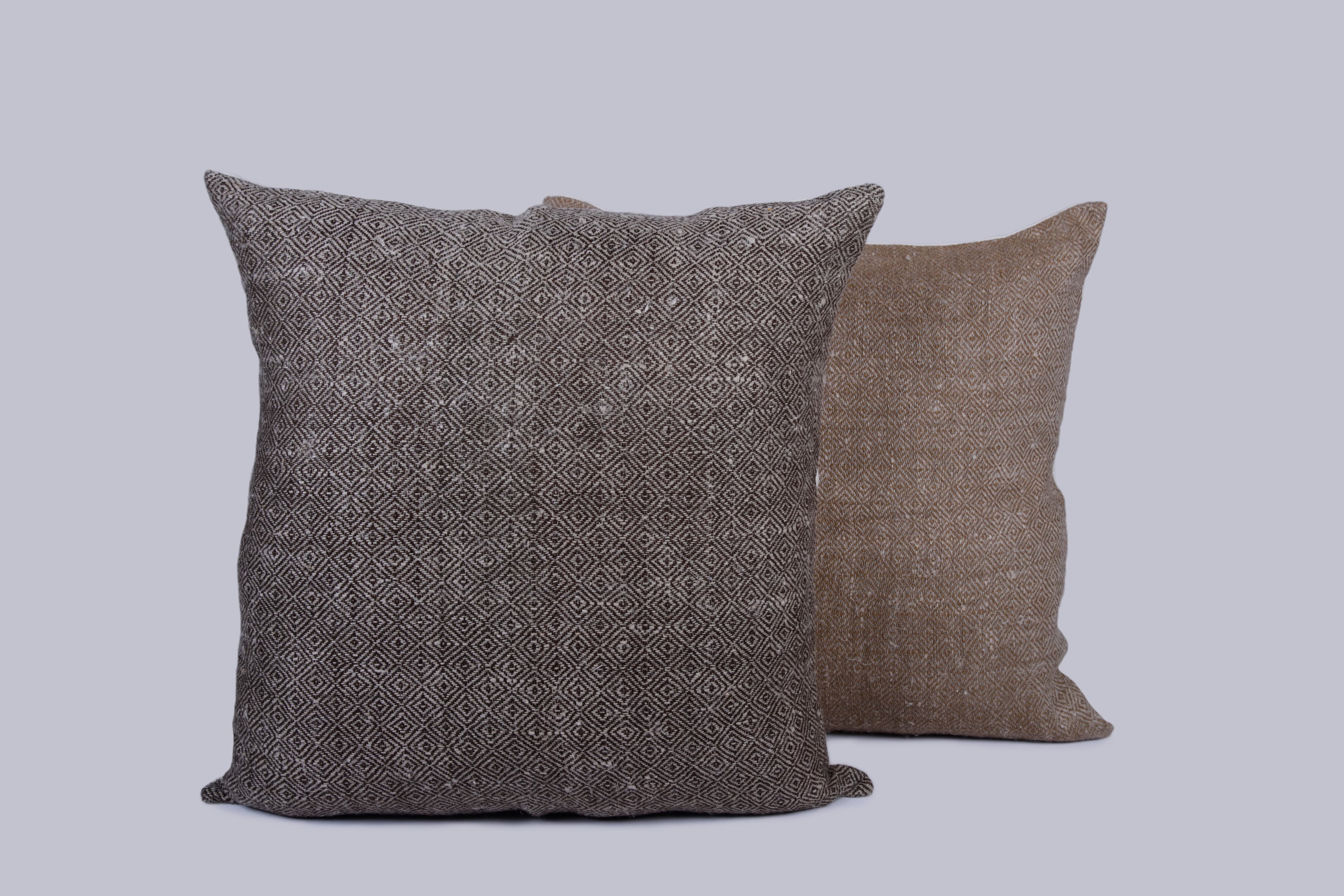 Wool Cotton weave cushion cover