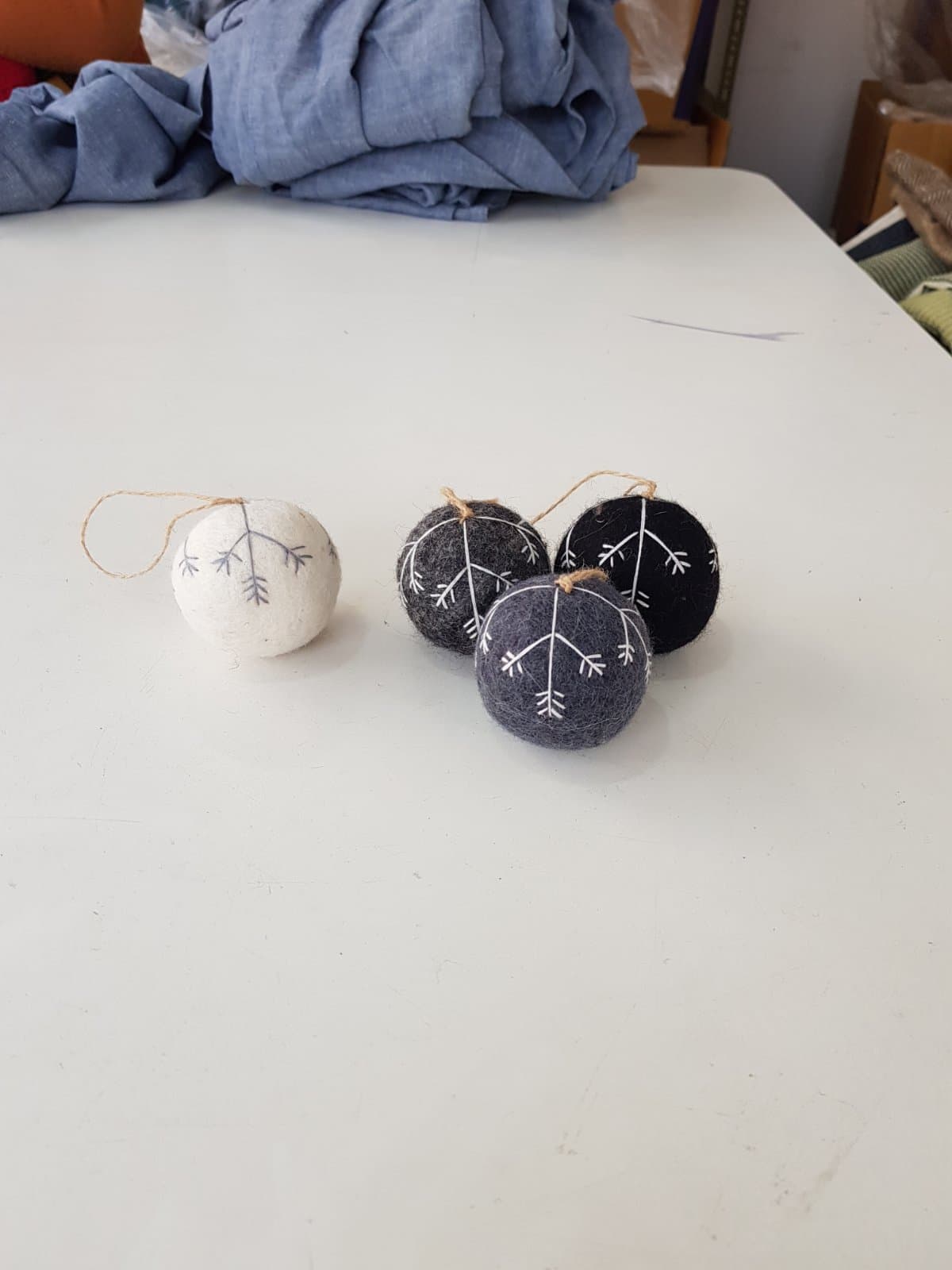 Gnome with handwork hat