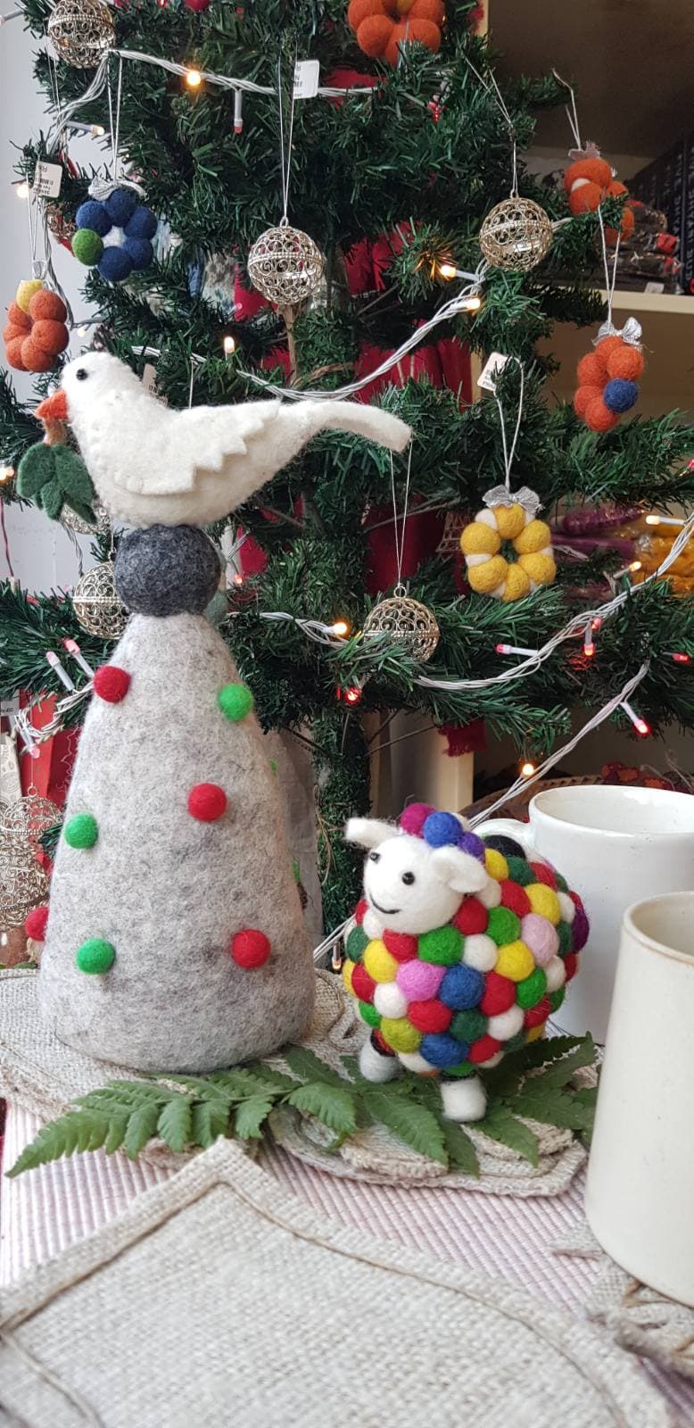 Mouse with snow flake