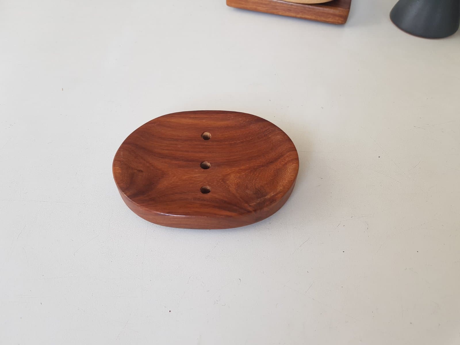 Tool cut Soap Holder